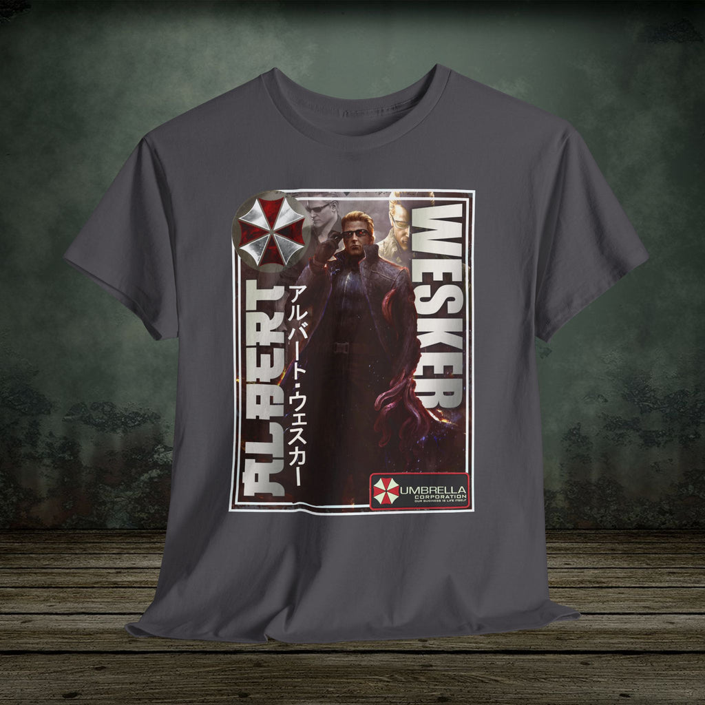 Albert Wesker - Vintage Retro Gaming T-Shirt - SukiPrime