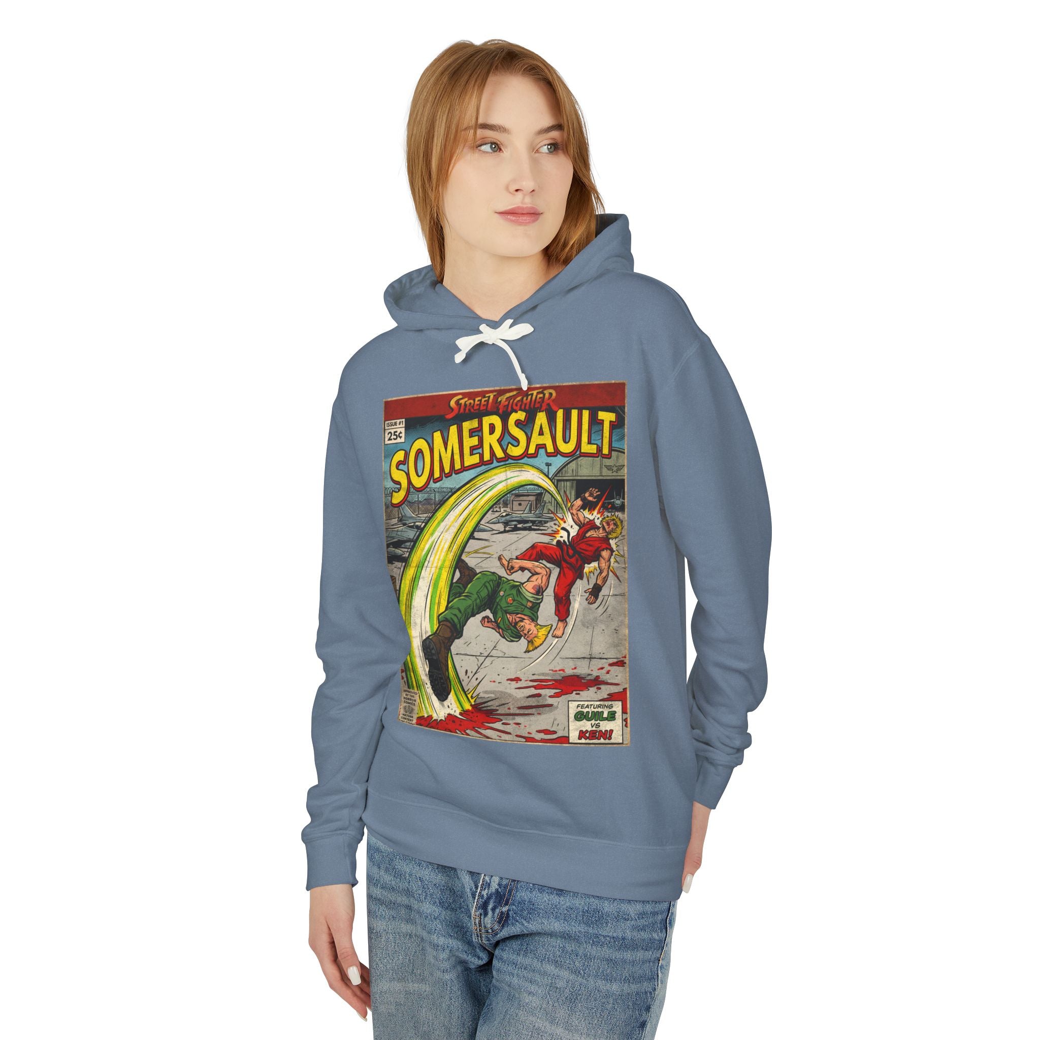 Guile Street Fighter Comic Cover Hoodie