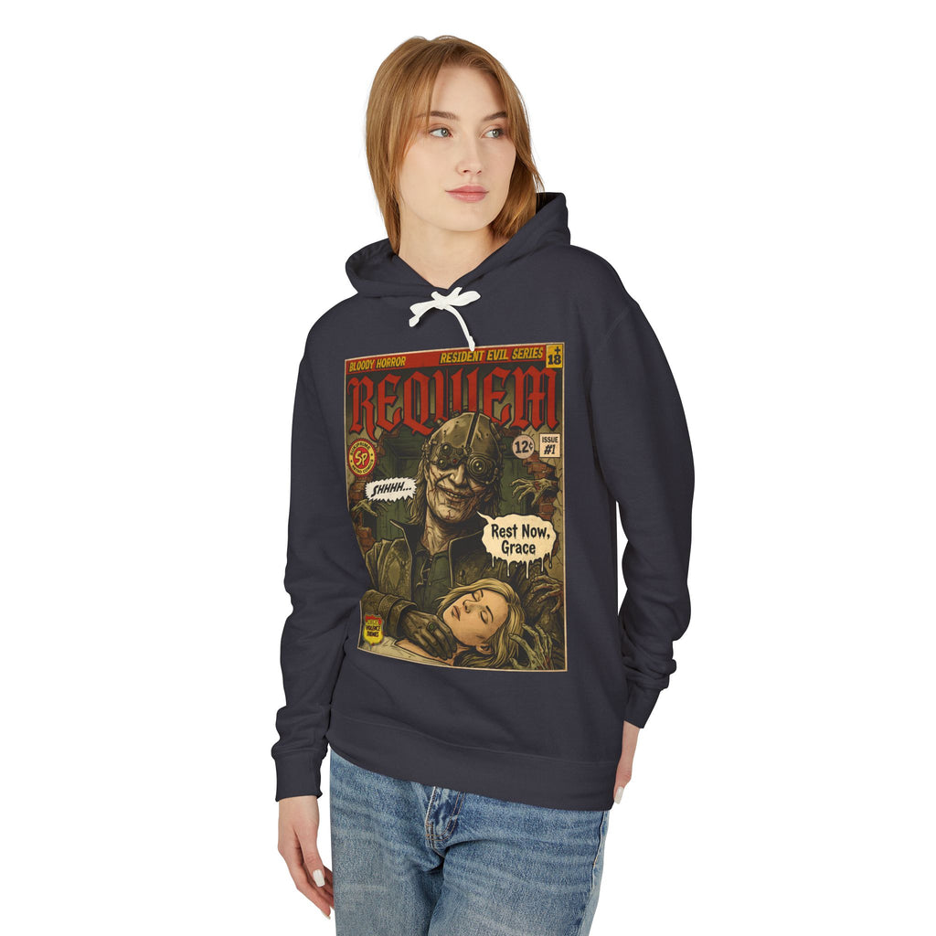 Resident Evil Requiem Comic Cover Hoodie