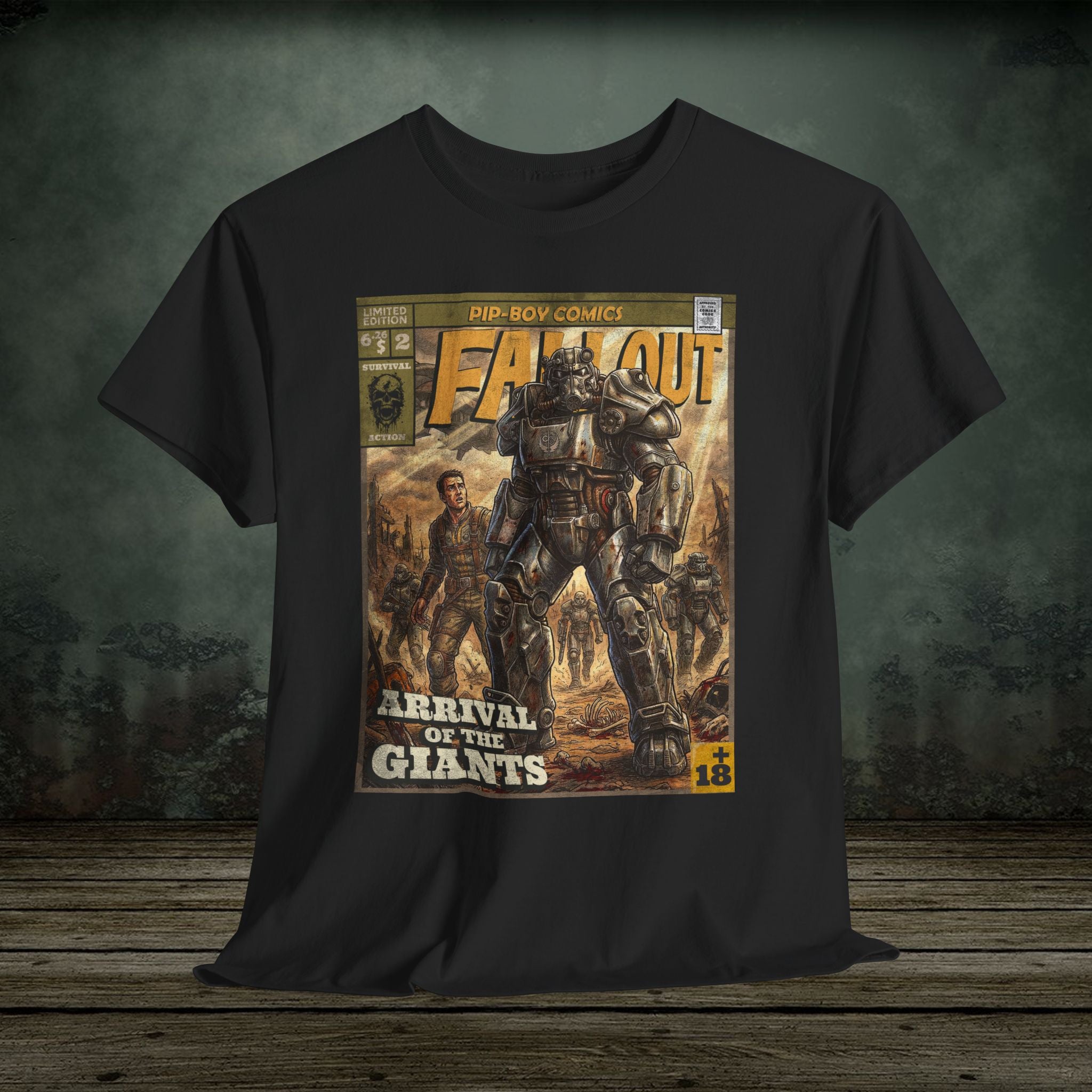 Arrival of the Giants - Vintage Retro TV Series T-Shirt - SukiPrime