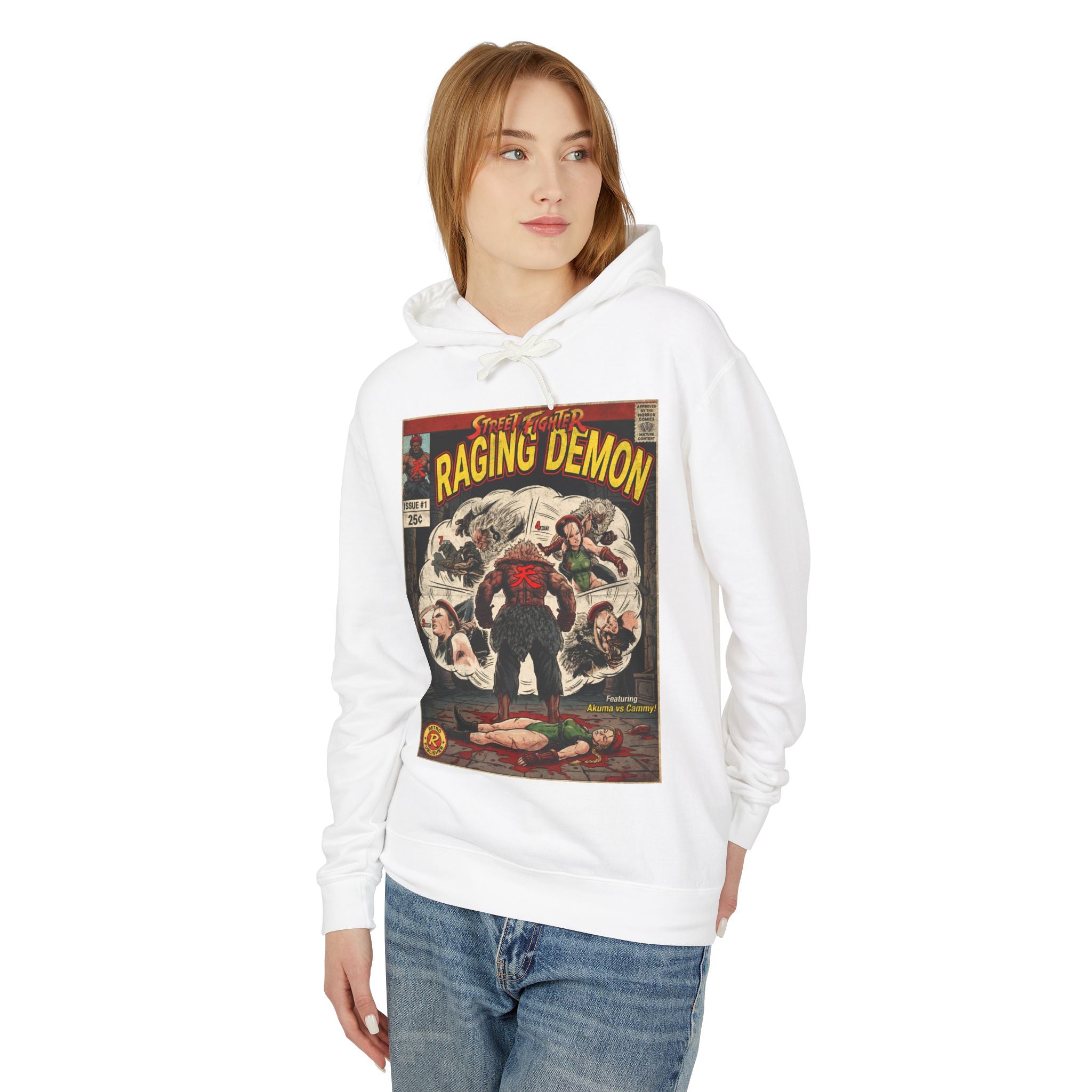 Akuma Street Fighter Comic Cover Hoodie