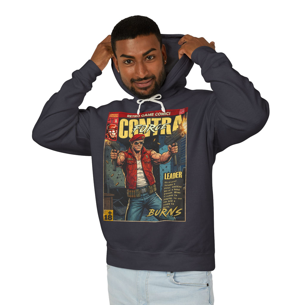Contra Force Street Fighter Comic Cover Hoodie