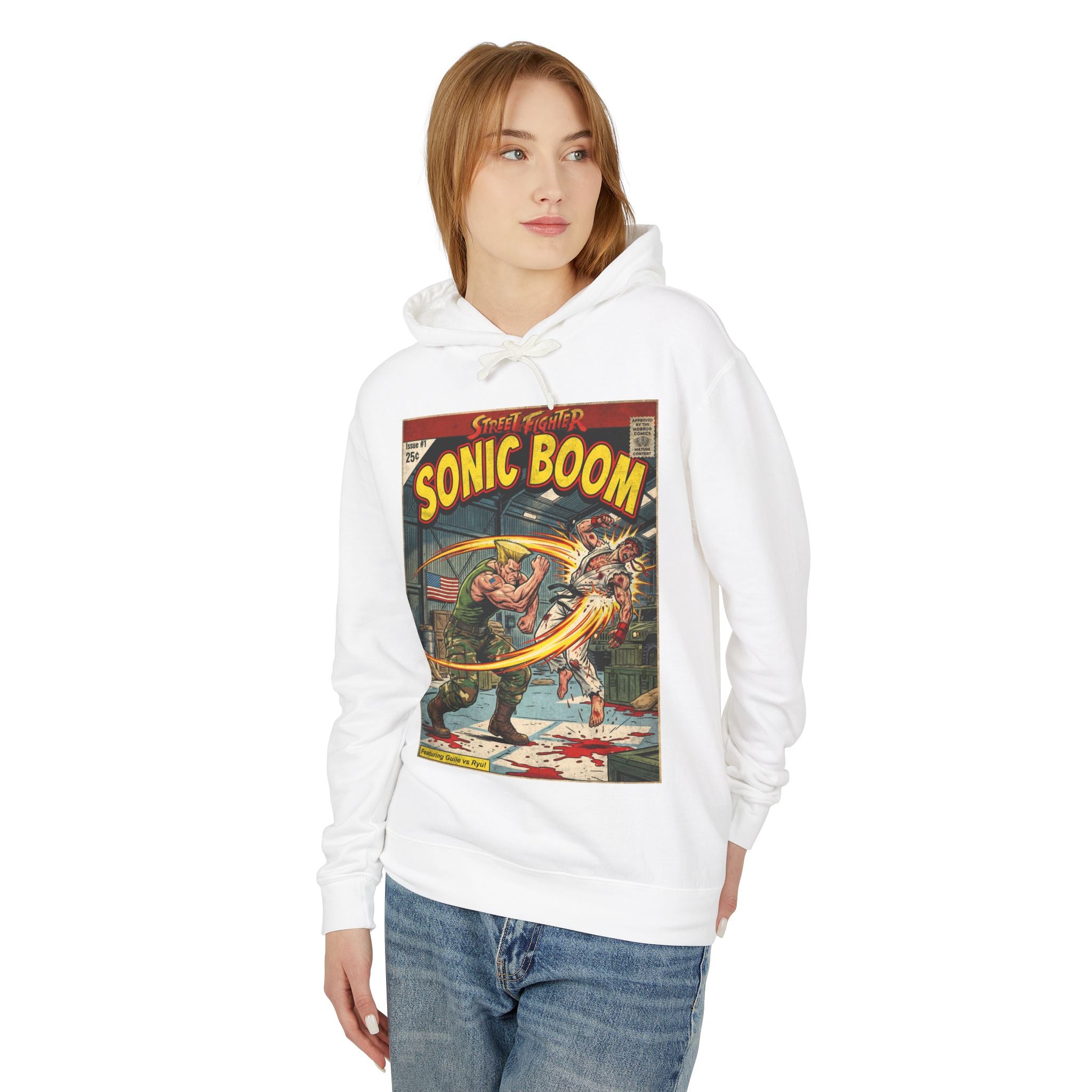 Guile Street Fighter Comic Cover Hoodie