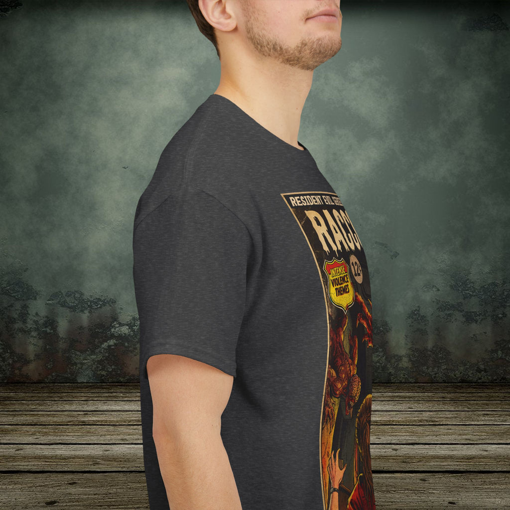 Resident Evil 2 Vintage Comic Art Gaming T-Shirt