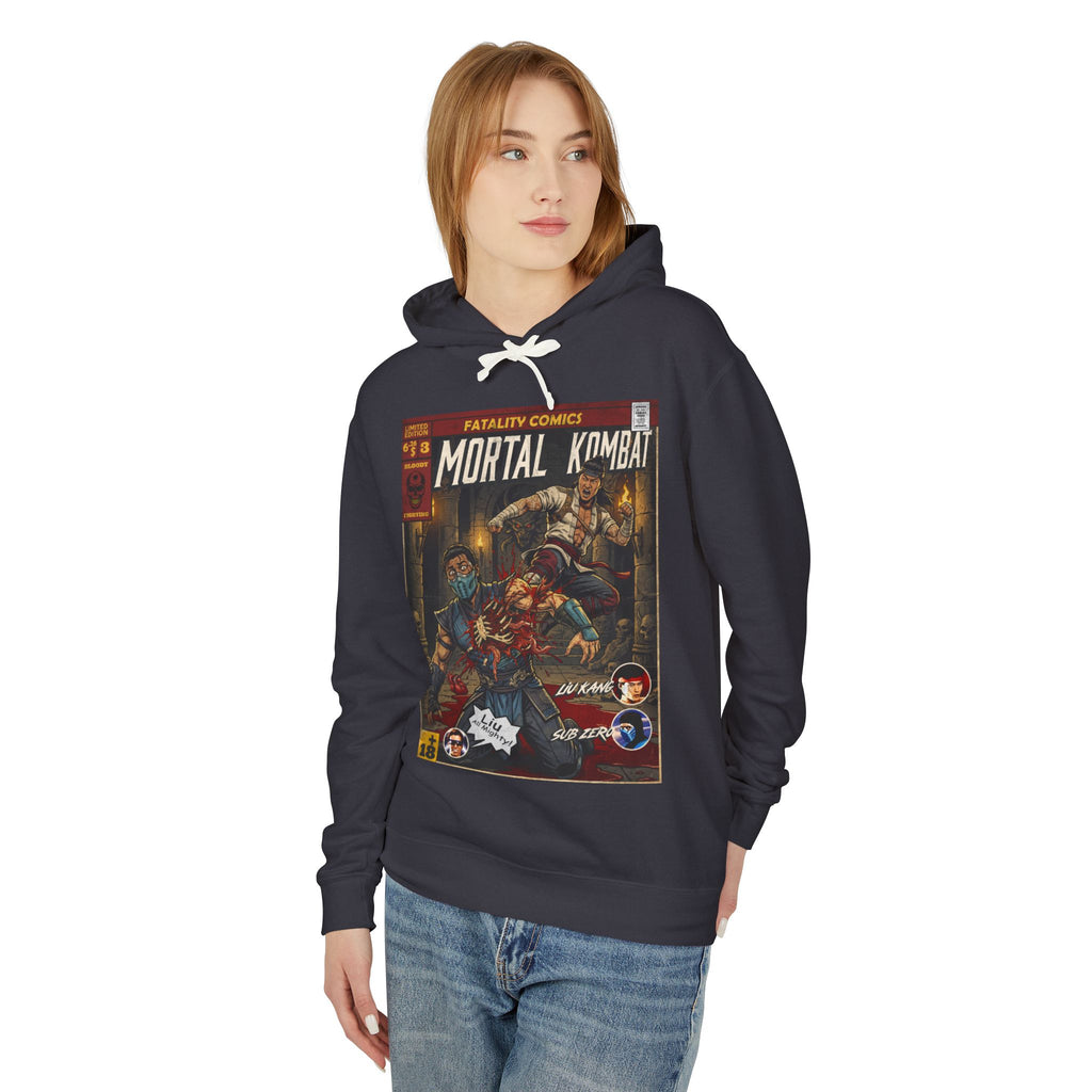 Liu Kang Mortal Kombat Comic Cover Hoodie