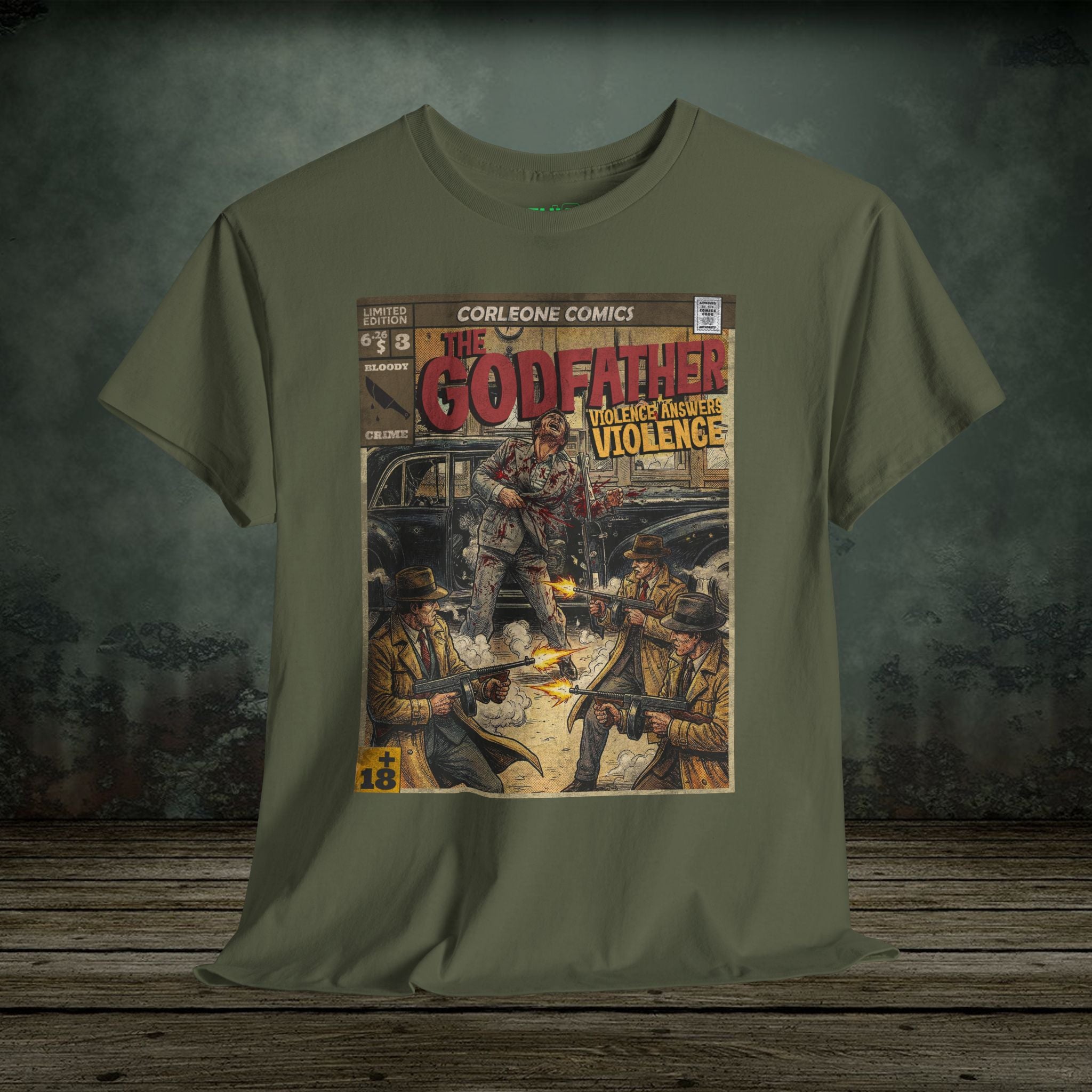 Violence Answers Violence Classic Movie Vintage  T-Shirt