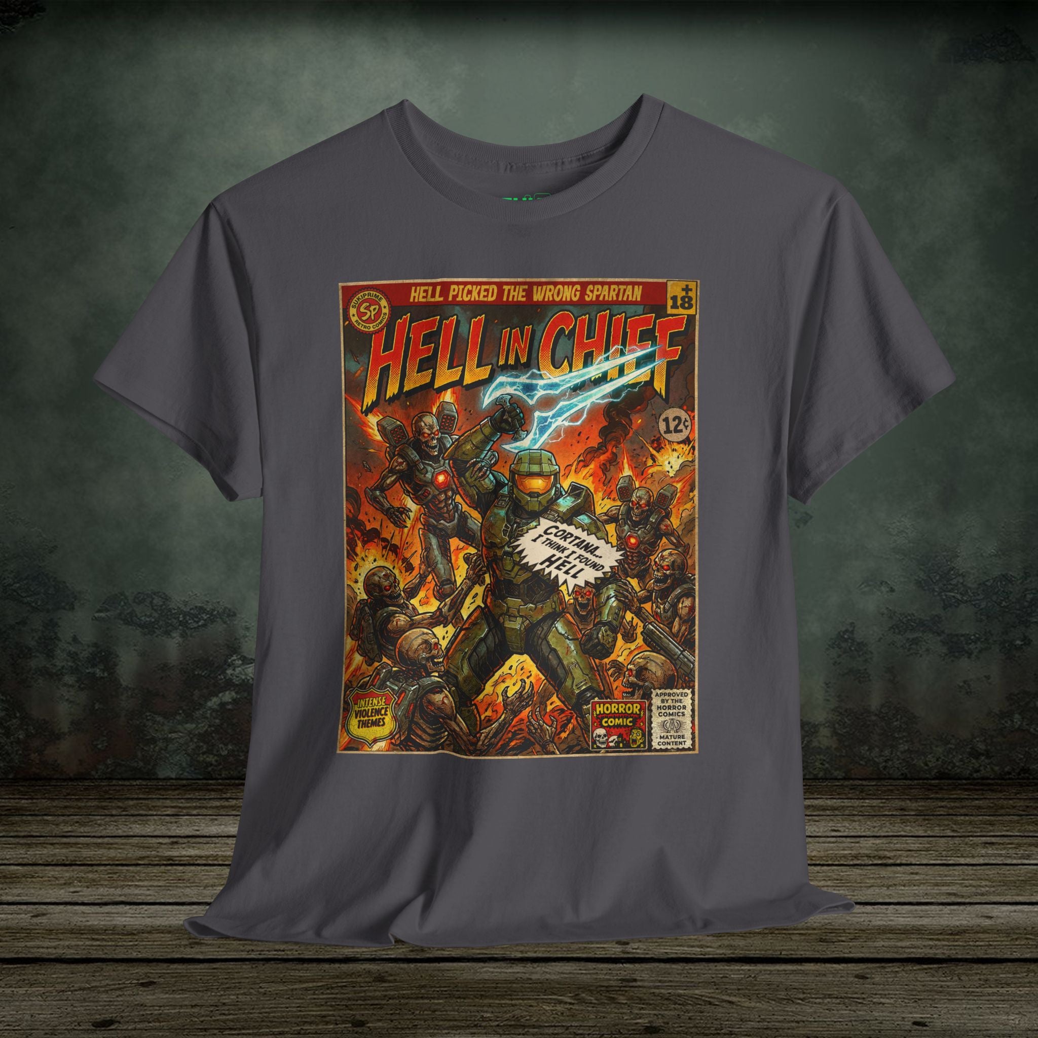 Hell in Chief | Vintage Retro Gaming T-Shirt