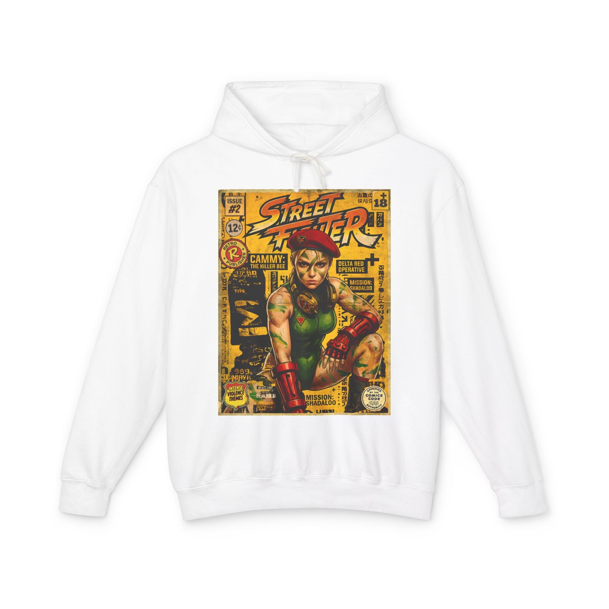 Cammy Street Fighter Comic Cover Hoodie