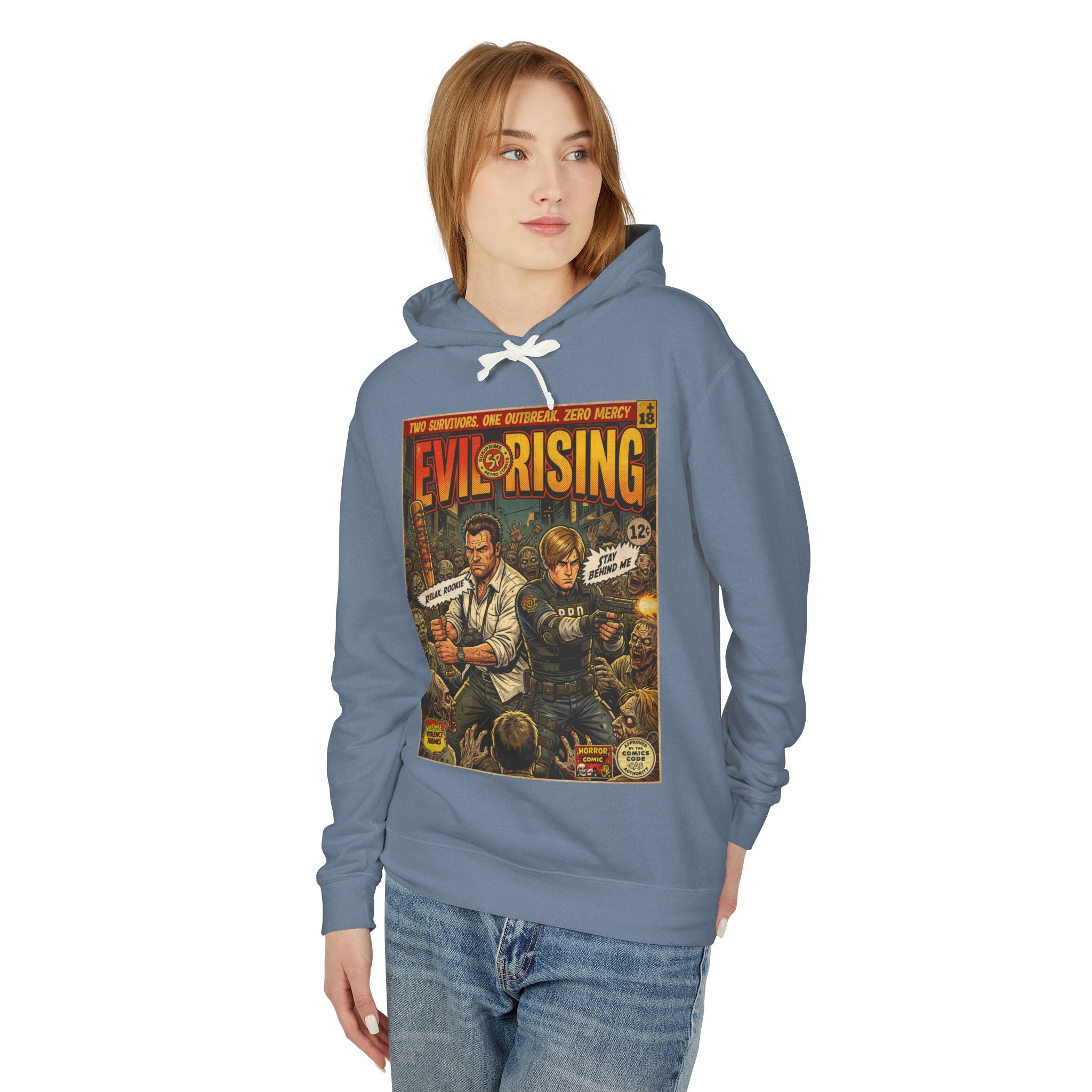 Evil Rising Comic Cover Hoodie