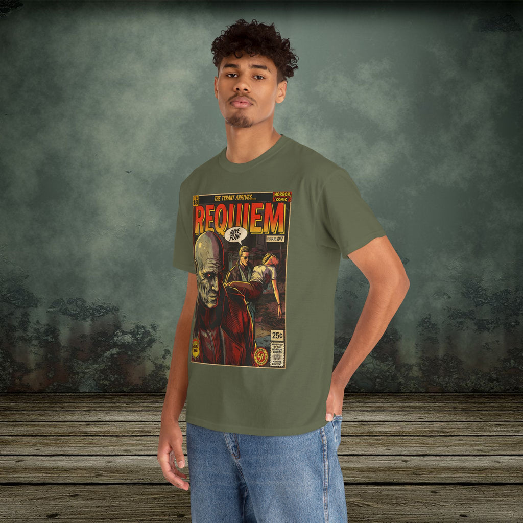 Resident Evil Requiem | Vintage Retro Gaming T-Shirt