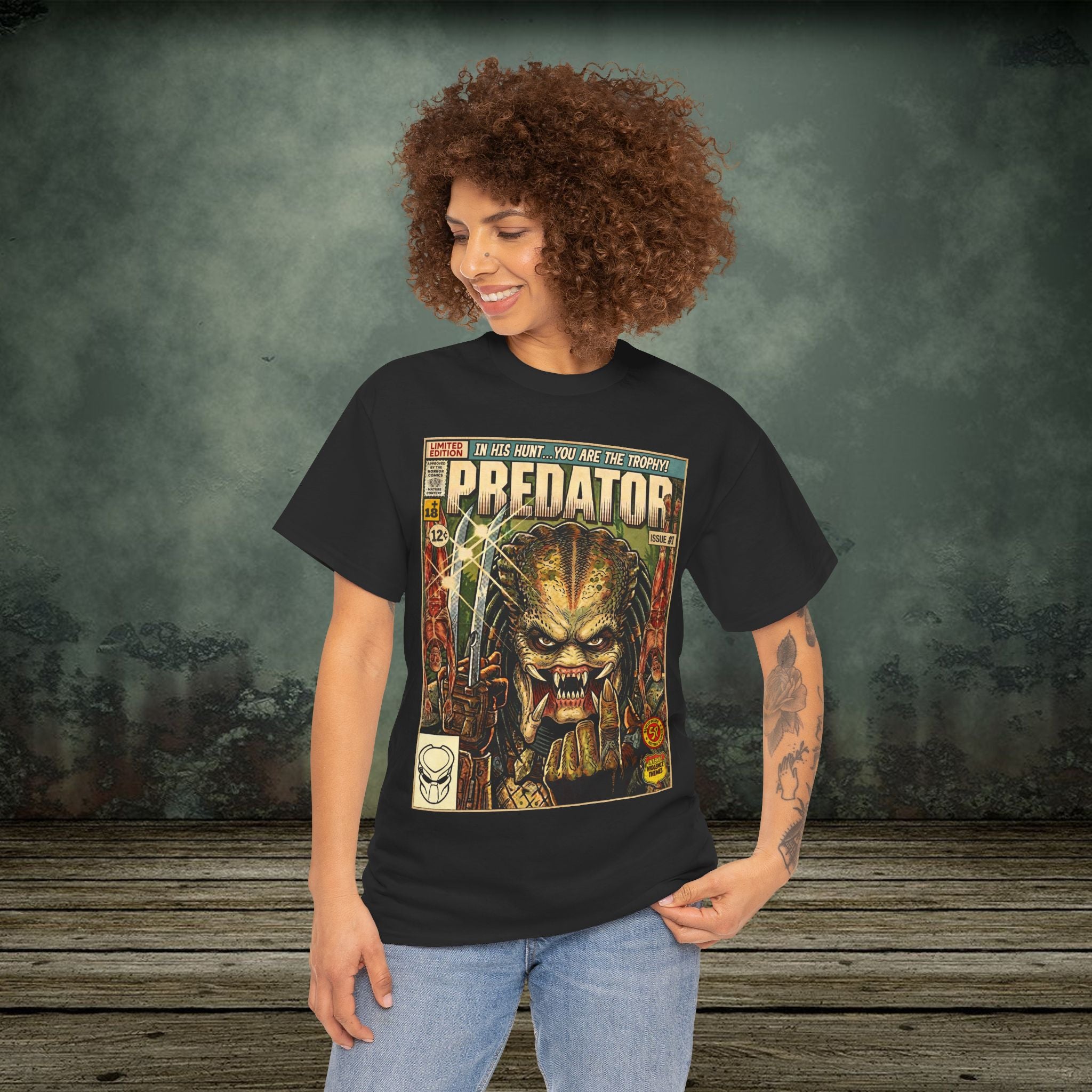 Predator Comic Art T-Shirt