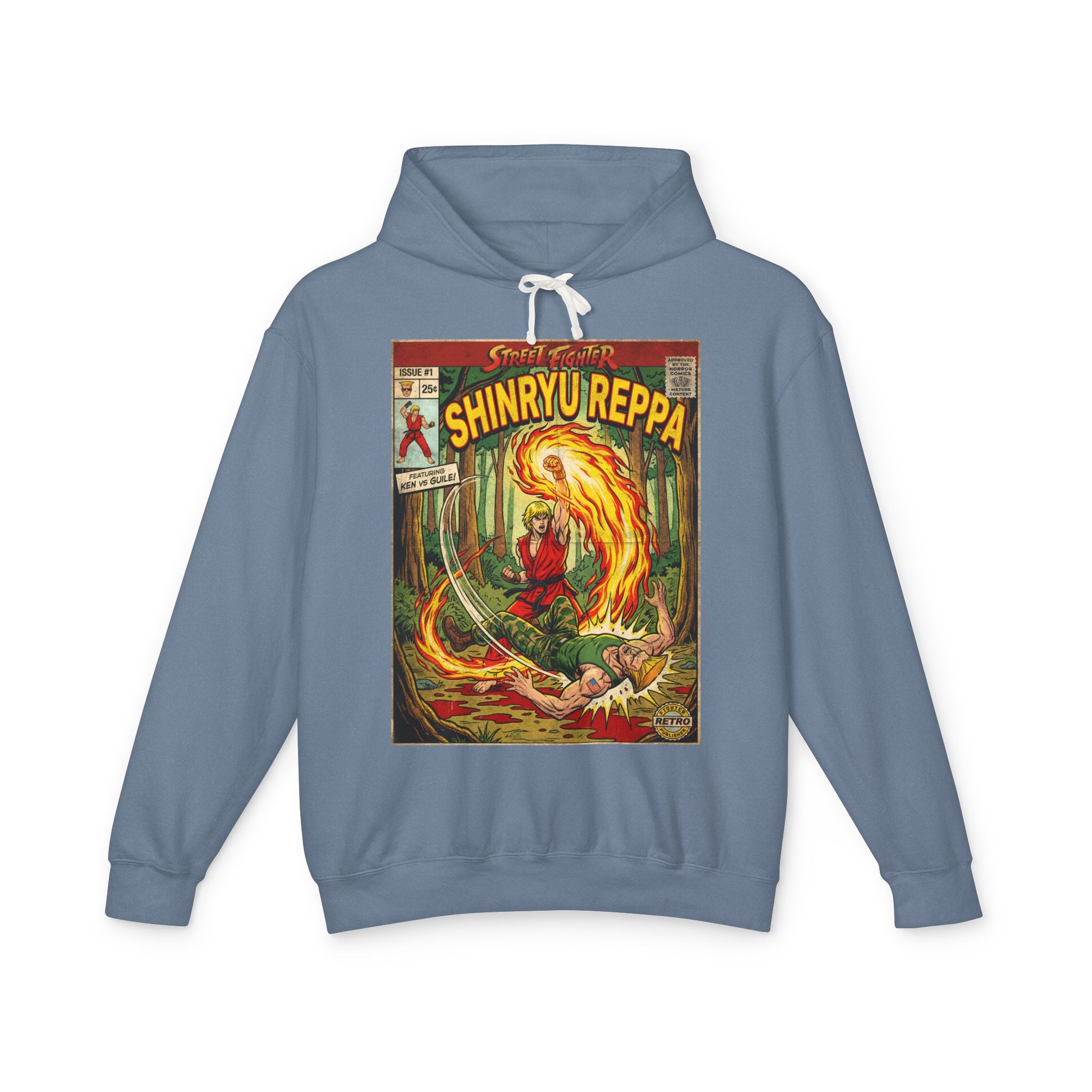 Ken Street Fighter Comic Cover Hoodie