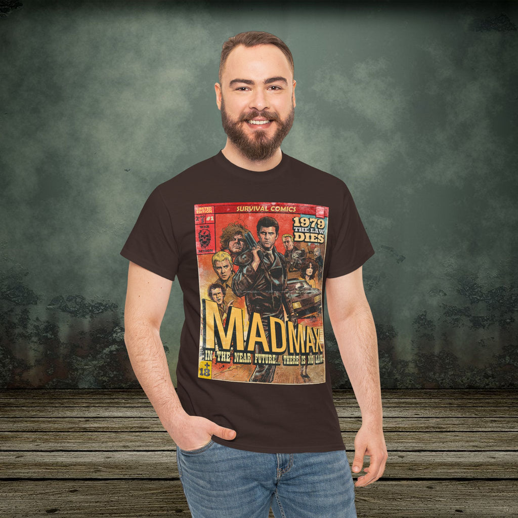 Mad Max Vintage Retro Comic Cover T-Shirt