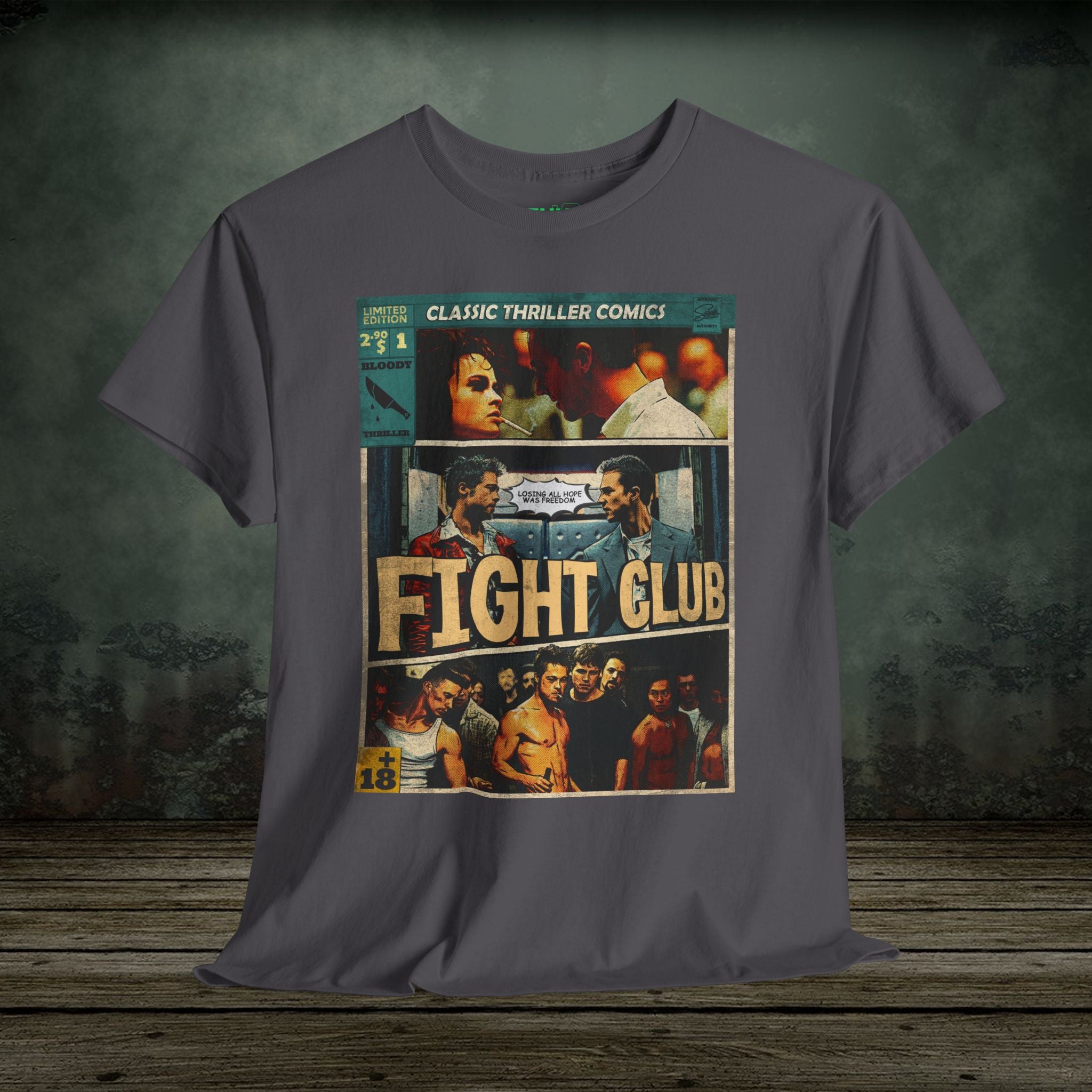 Fight Club Retro Classic Movie Vintage T-Shirt