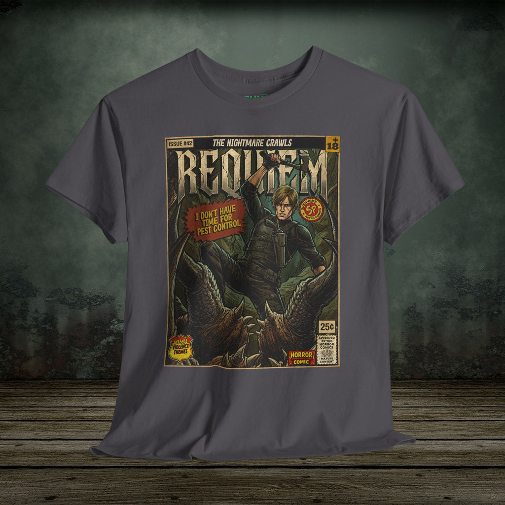 Resident Evil Requiem | Vintage Retro Gaming T-Shirt