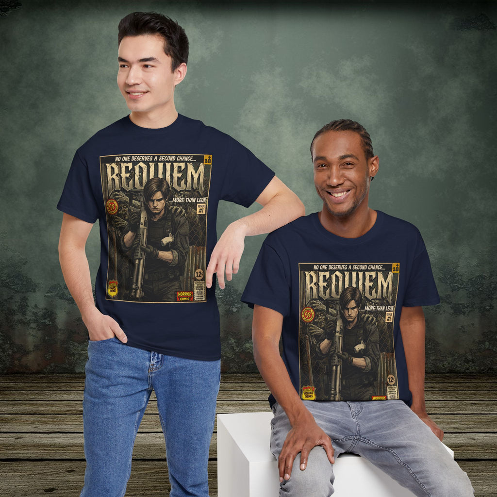 Resident Evil Requiem | Vintage Retro Gaming T-Shirt