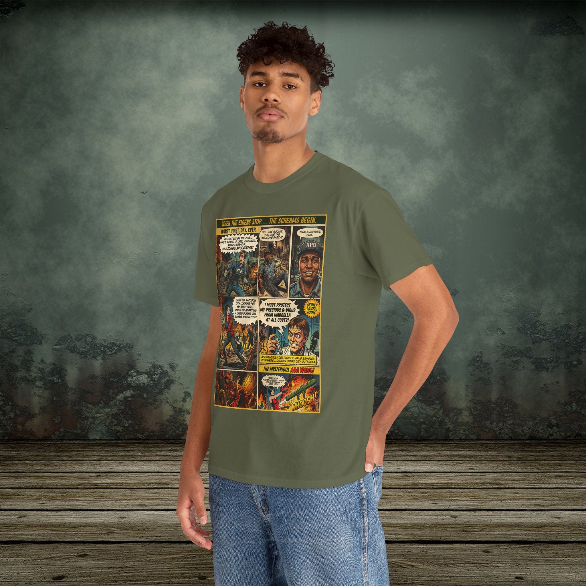 Resident Evil 2 | Vintage Retro Gaming T-Shirt