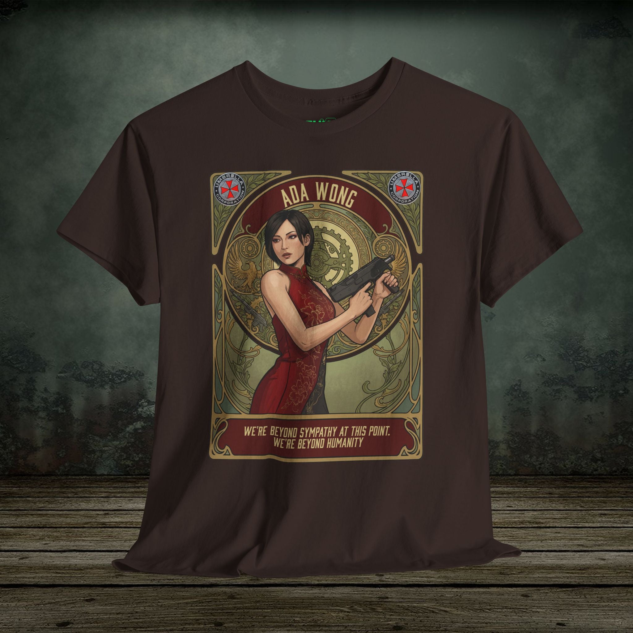 Ada Wong | Resident Evil Tarot Card | Vintage Retro Gaming T-Shirt
