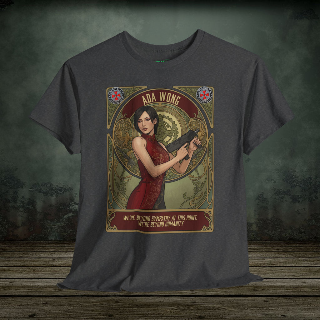 Ada Wong | Resident Evil Tarot Card | Vintage Retro Gaming T-Shirt