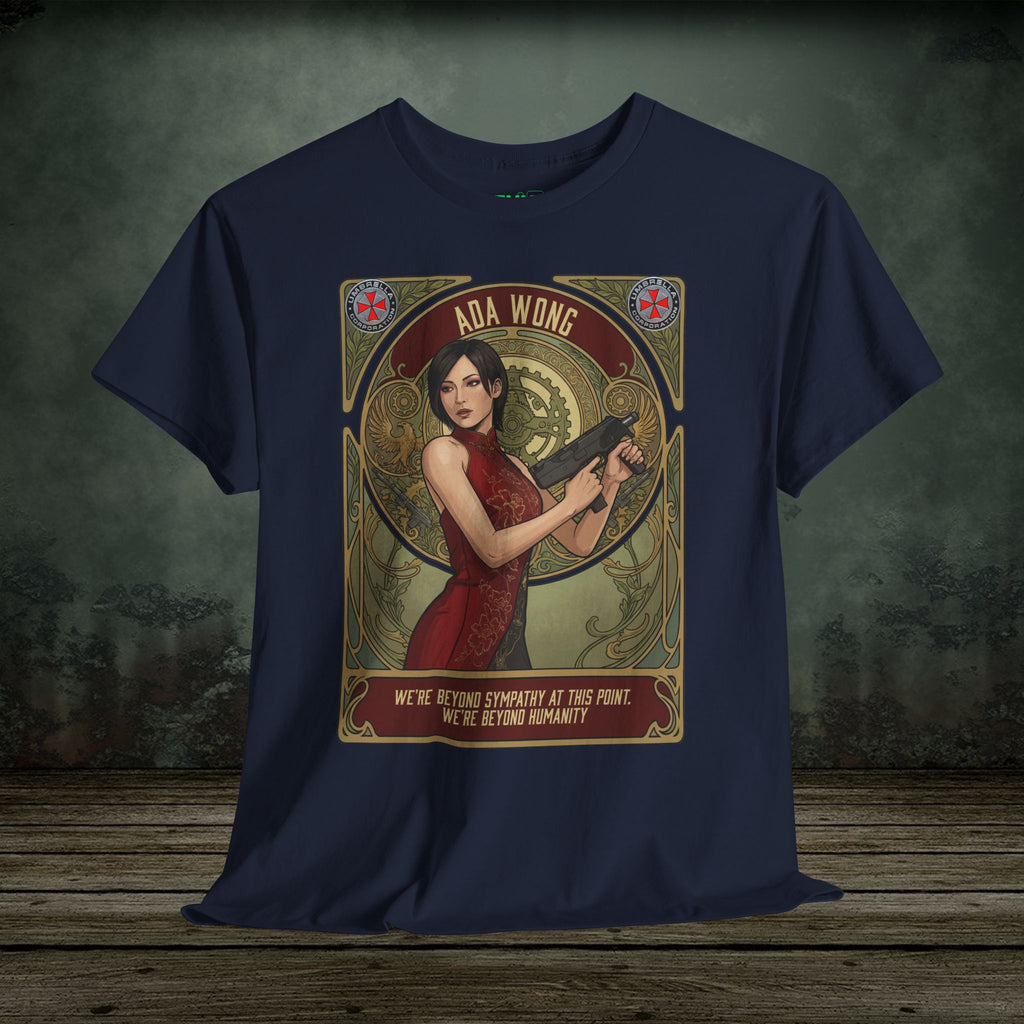 Ada Wong | Resident Evil Tarot Card | Vintage Retro Gaming T-Shirt