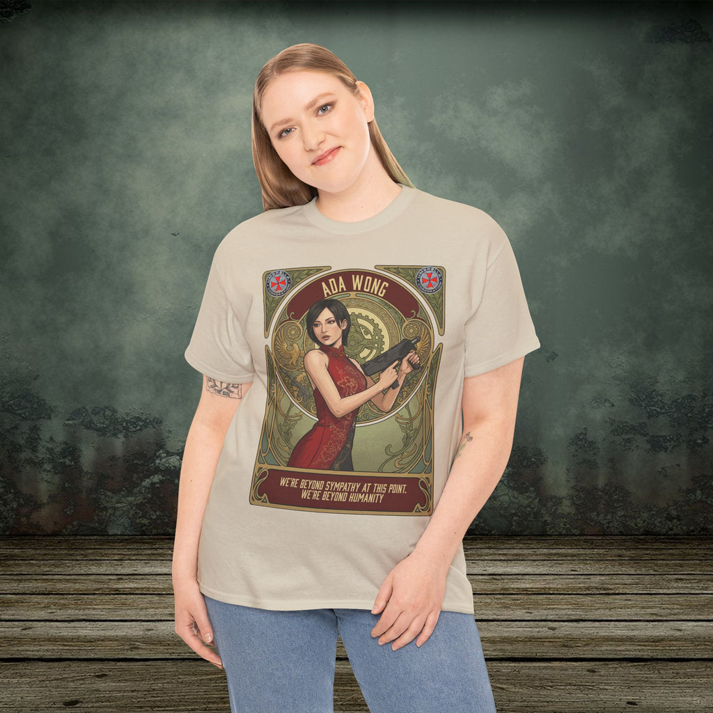 Ada Wong | Resident Evil Tarot Card | Vintage Retro Gaming T-Shirt