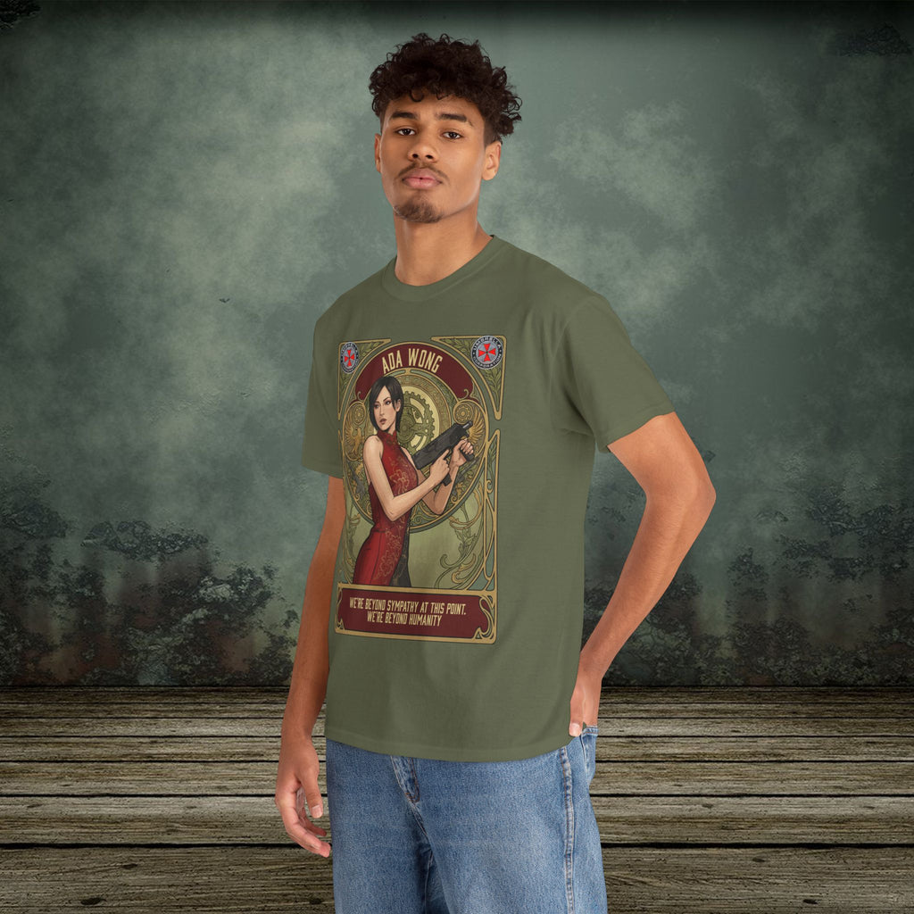 Ada Wong | Resident Evil Tarot Card | Vintage Retro Gaming T-Shirt