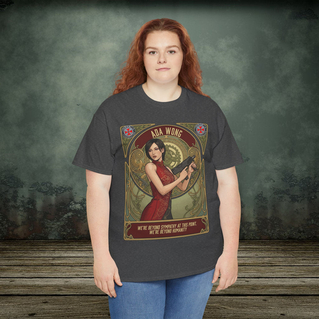 Ada Wong | Resident Evil Tarot Card | Vintage Retro Gaming T-Shirt
