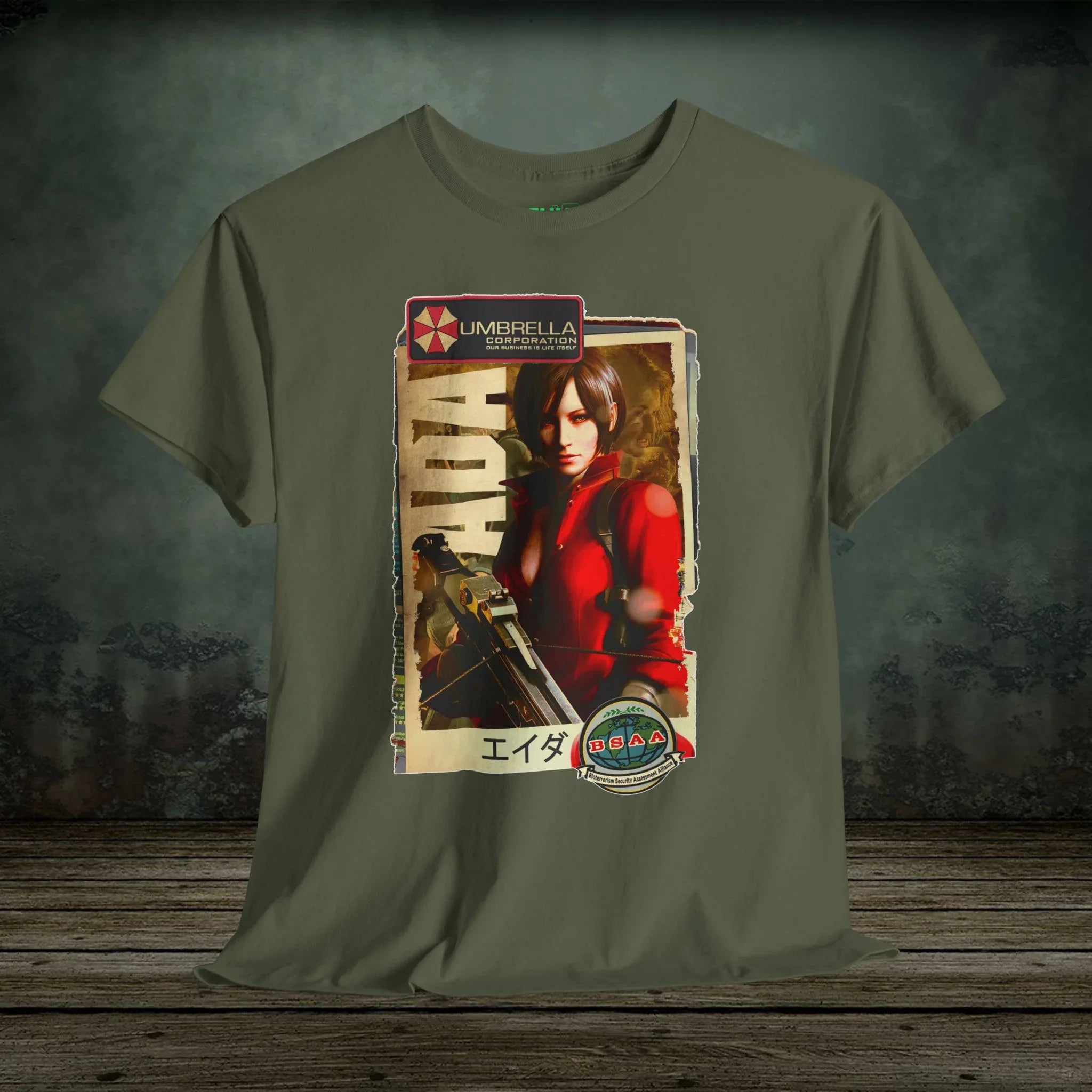 Ada  Wong - Vintage Retro Gaming T-Shirt - SukiPrime