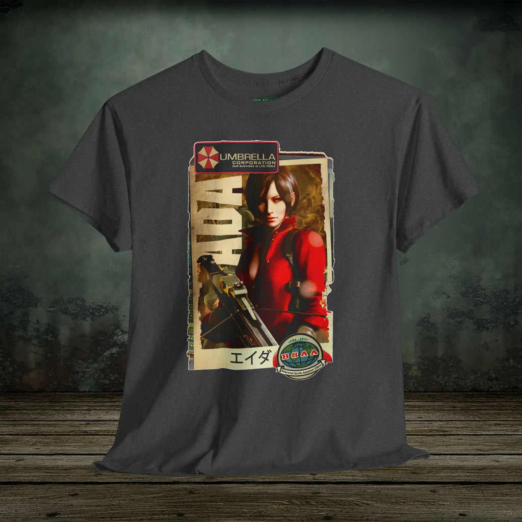 Ada  Wong - Vintage Retro Gaming T-Shirt - SukiPrime
