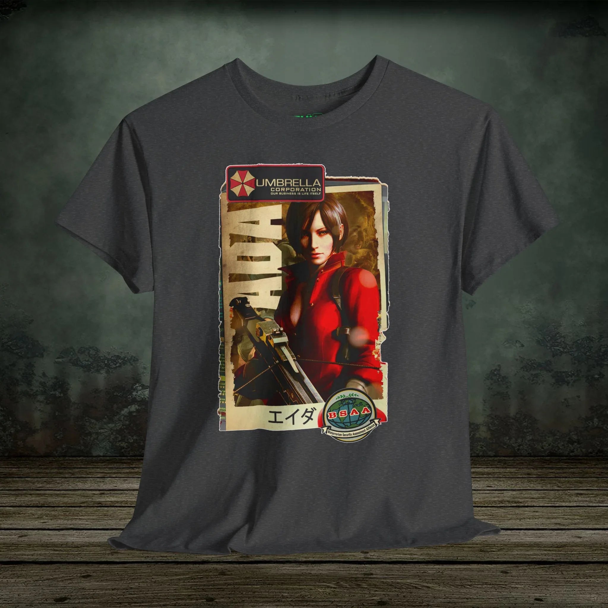 Ada  Wong - Vintage Retro Gaming T-Shirt - SukiPrime