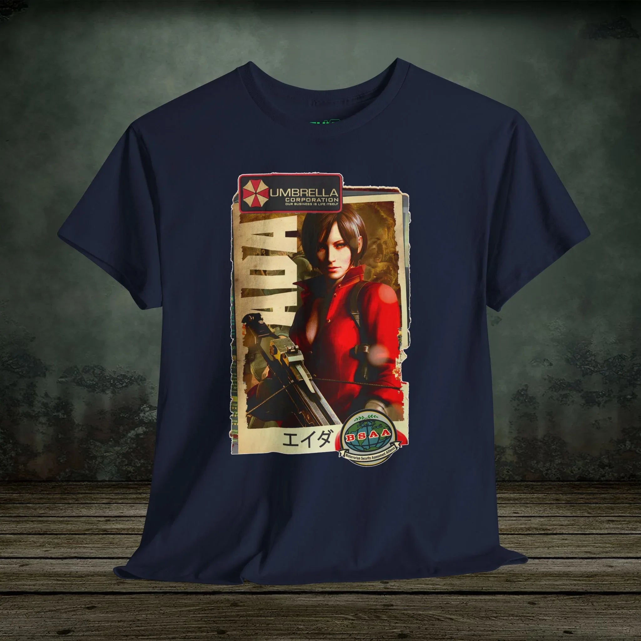 Ada  Wong - Vintage Retro Gaming T-Shirt - SukiPrime