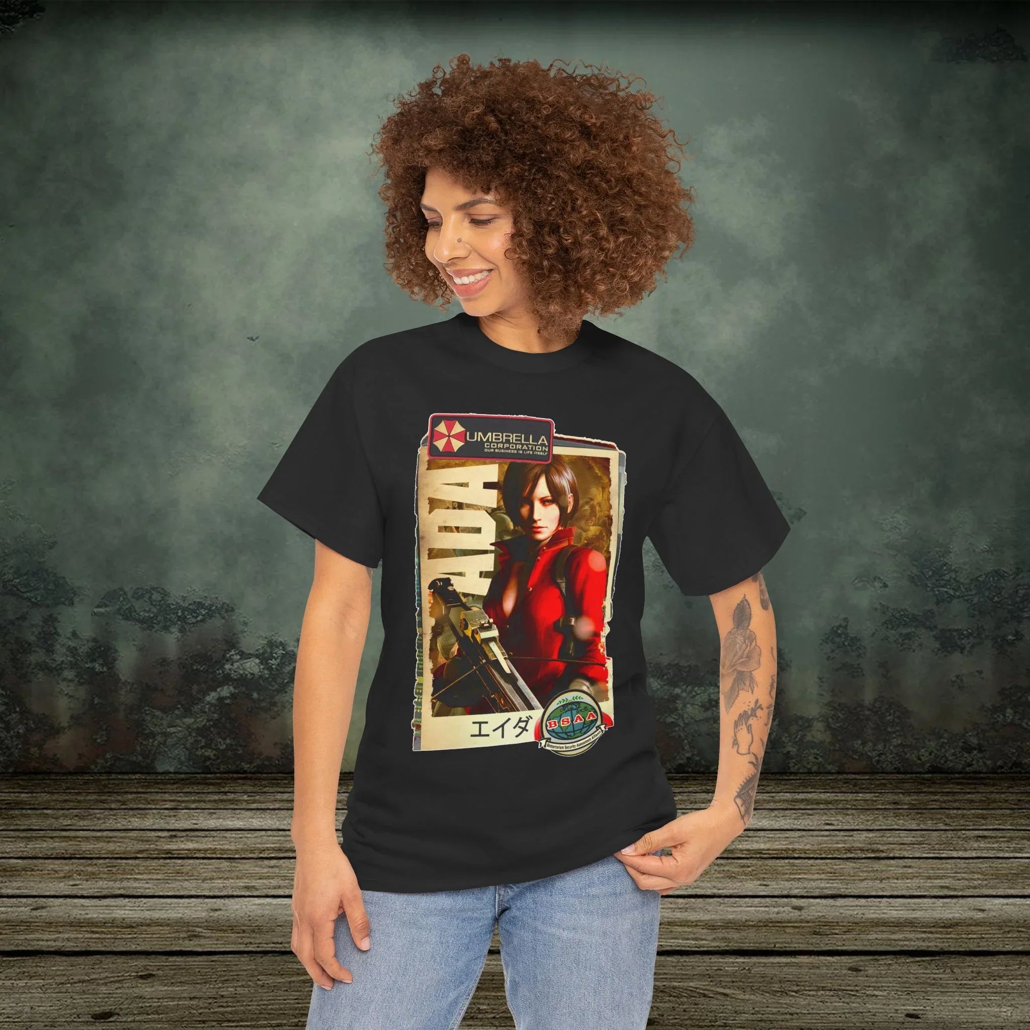 Ada  Wong - Vintage Retro Gaming T-Shirt - SukiPrime