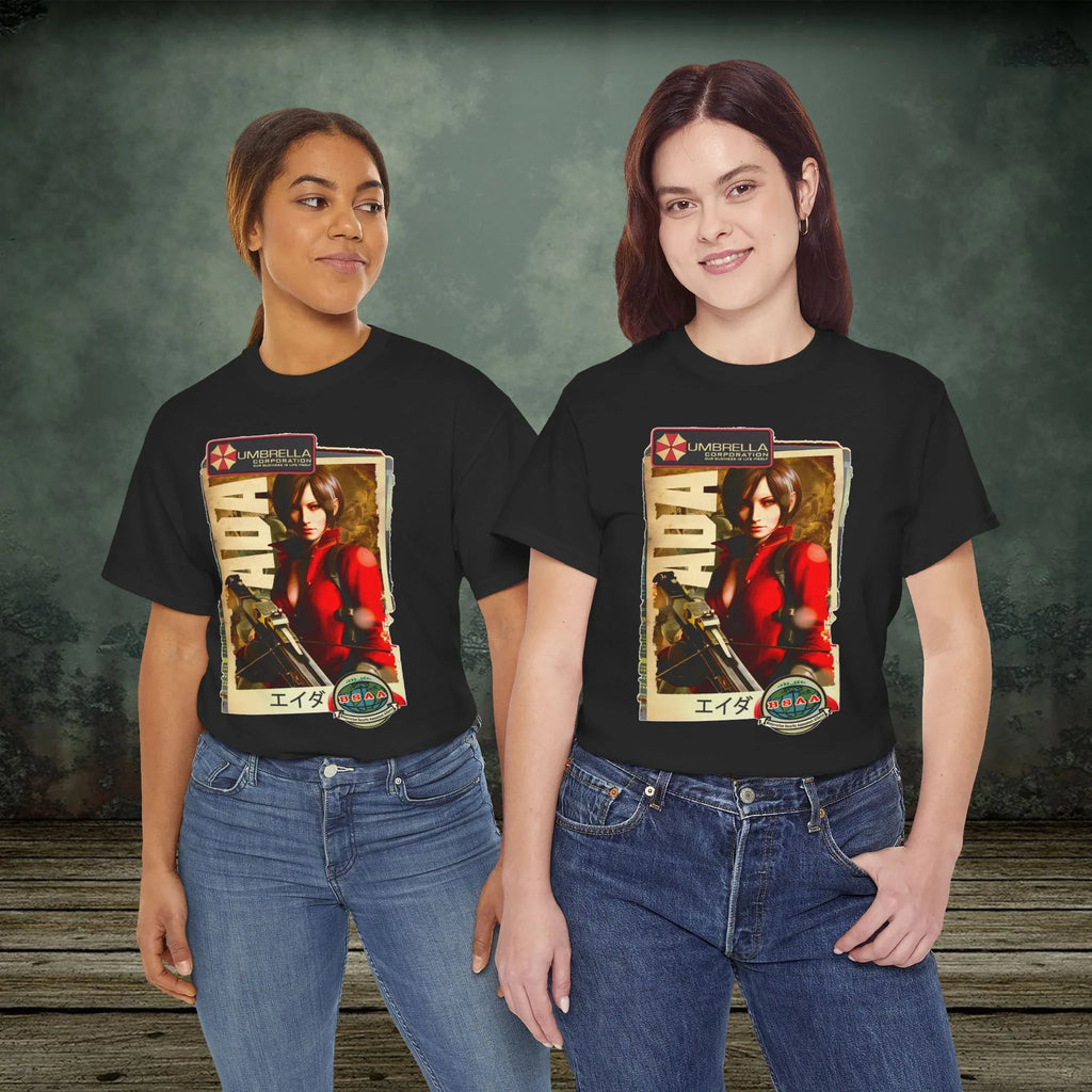 Ada  Wong - Vintage Retro Gaming T-Shirt - SukiPrime