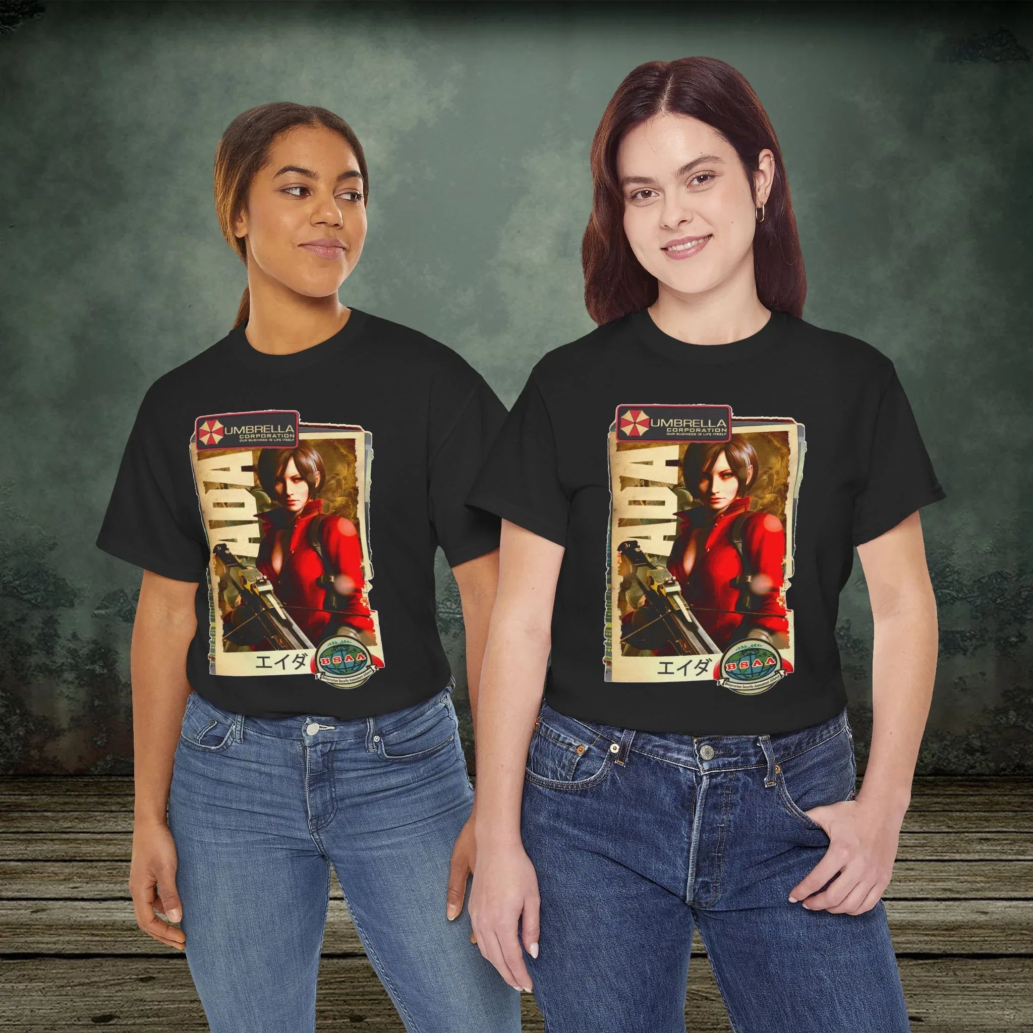 Ada  Wong - Vintage Retro Gaming T-Shirt - SukiPrime