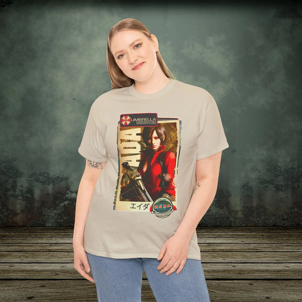 Ada  Wong - Vintage Retro Gaming T-Shirt - SukiPrime