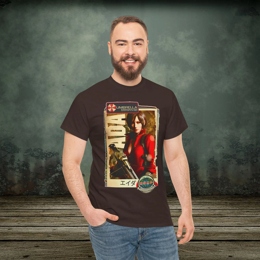 Ada  Wong - Vintage Retro Gaming T-Shirt - SukiPrime