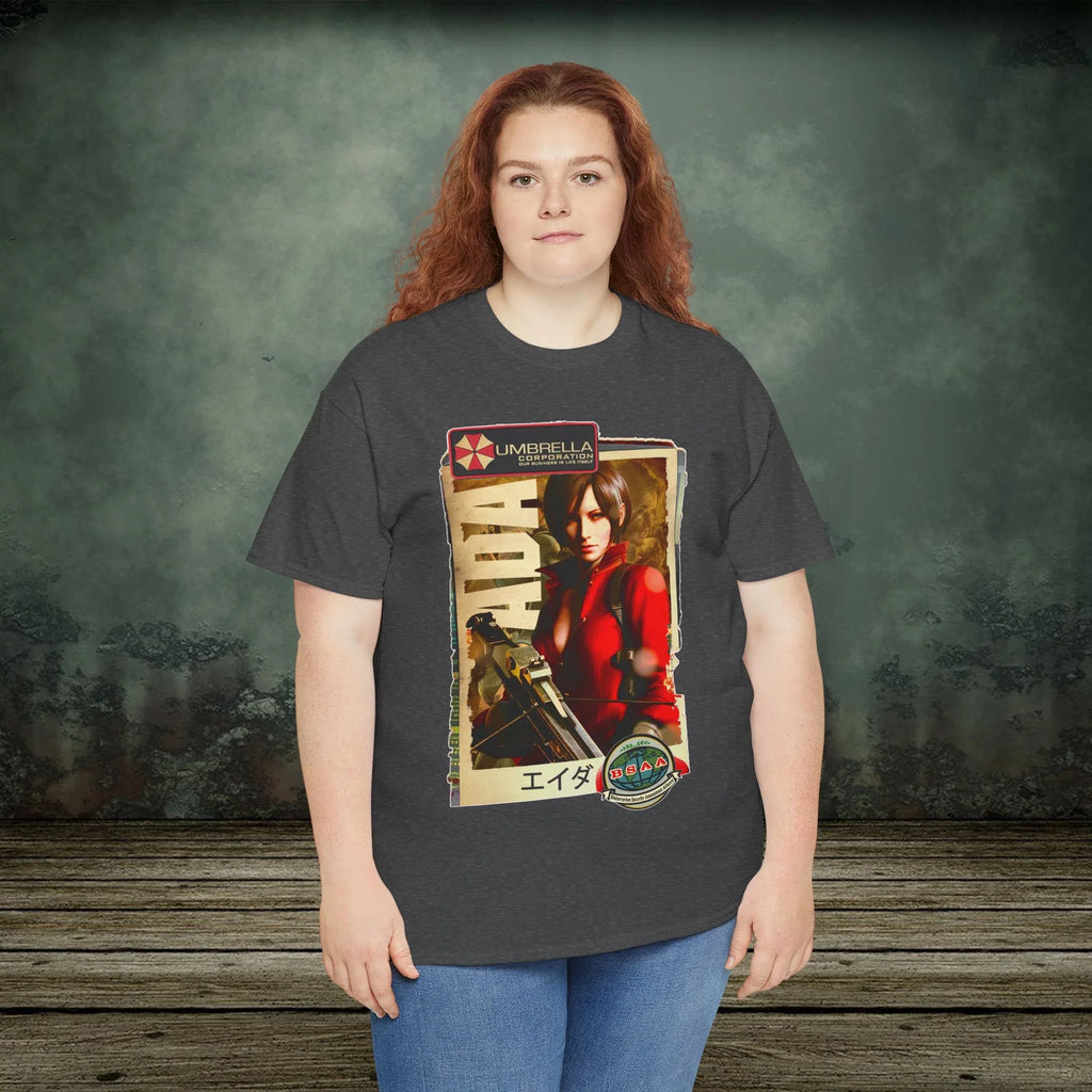 Ada  Wong - Vintage Retro Gaming T-Shirt - SukiPrime