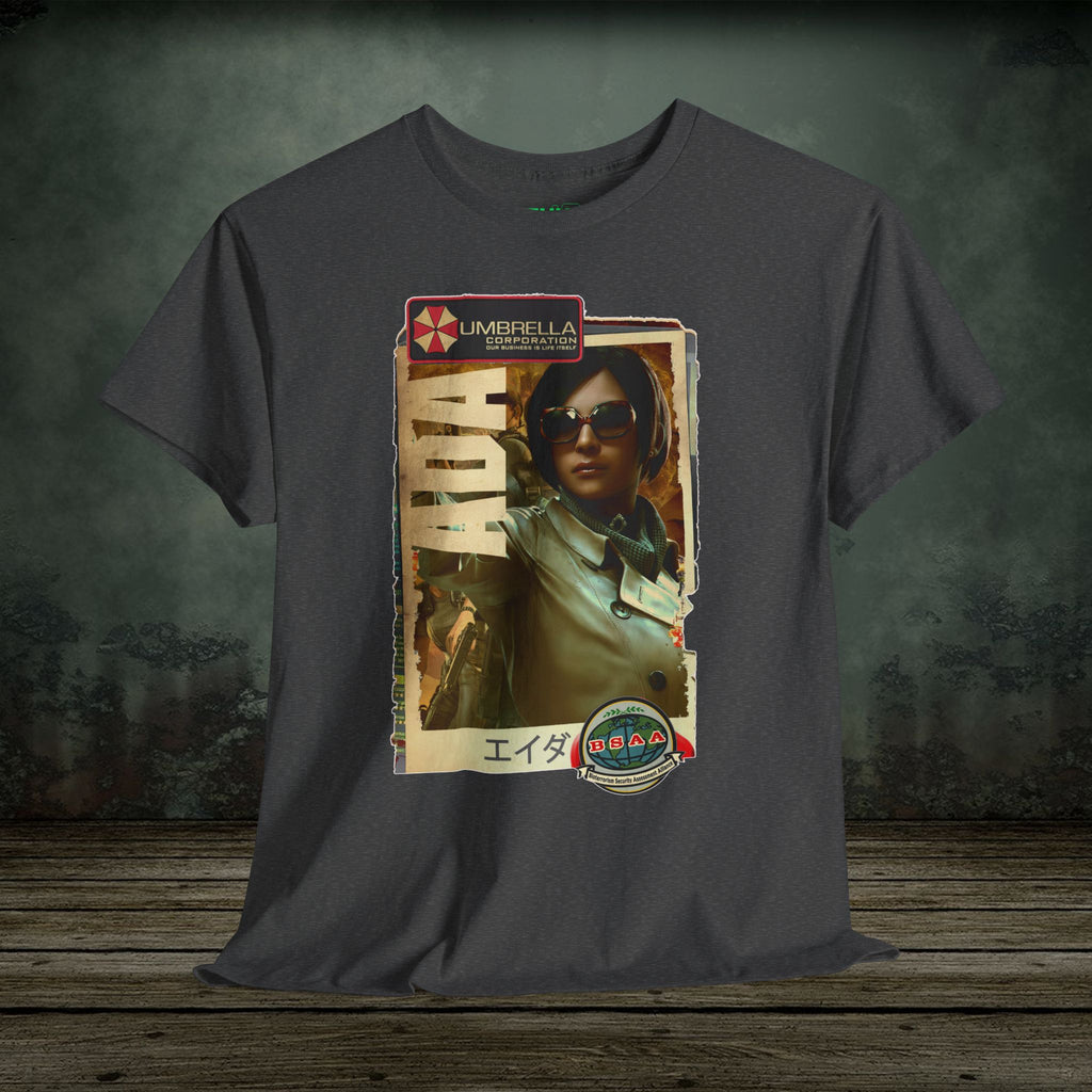 Ada Wong - Vintage Retro Gaming T-Shirt - SukiPrime