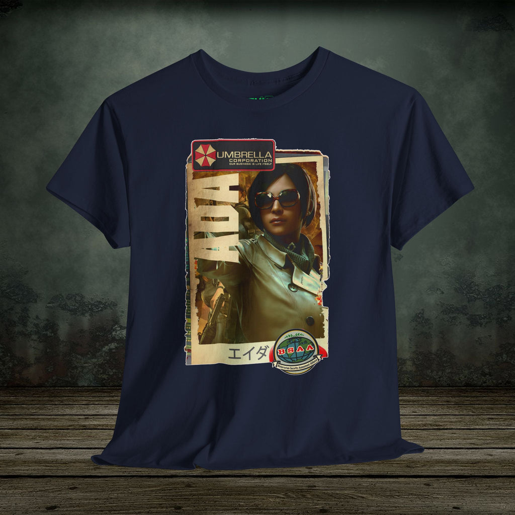 Ada Wong - Vintage Retro Gaming T-Shirt - SukiPrime