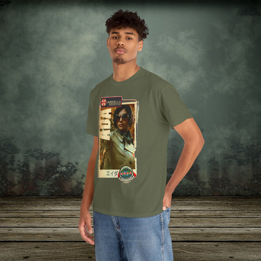 Ada Wong - Vintage Retro Gaming T-Shirt - SukiPrime