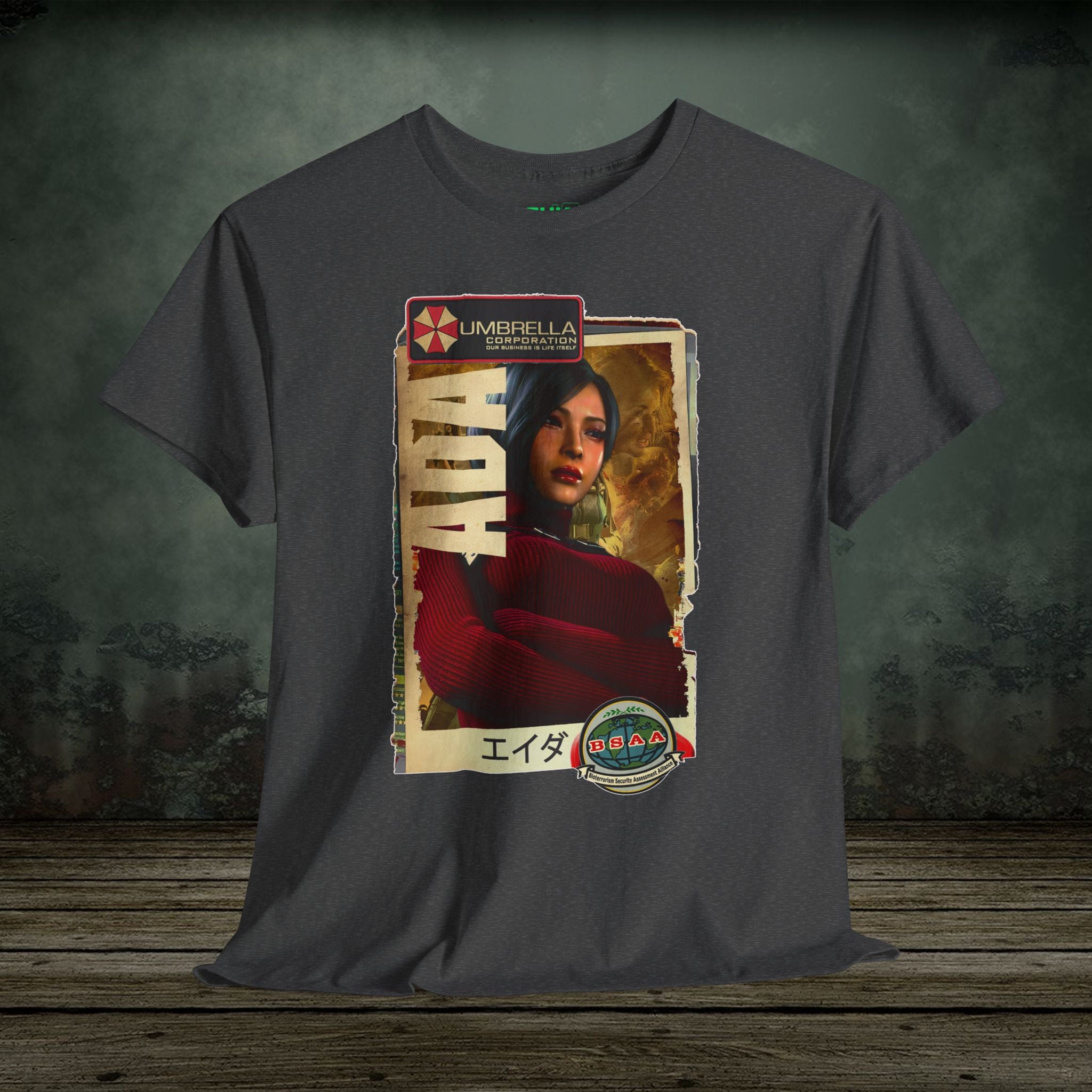 Ada Wong - Vintage Retro Gaming T-Shirt - SukiPrime