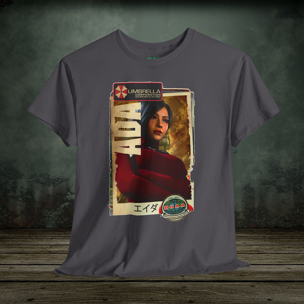 Ada Wong - Vintage Retro Gaming T-Shirt - SukiPrime