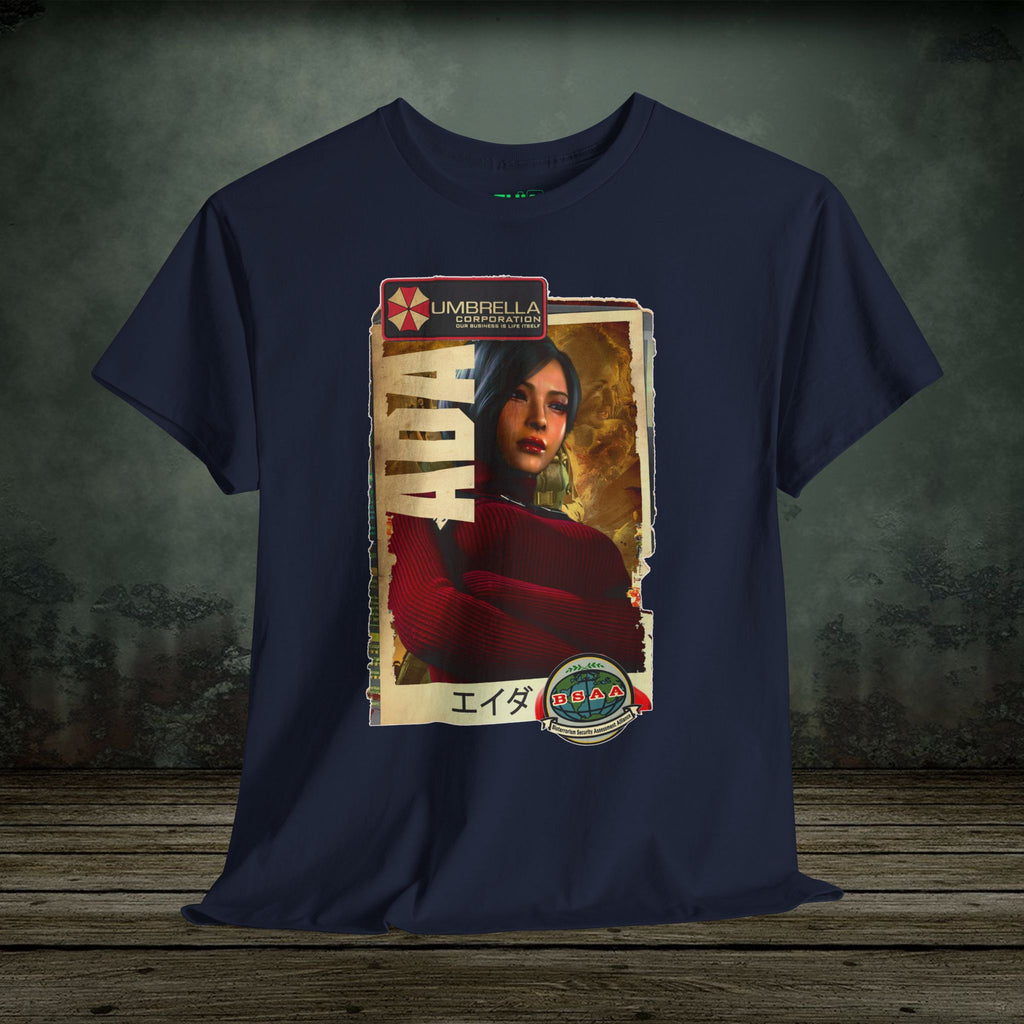 Ada Wong - Vintage Retro Gaming T-Shirt - SukiPrime