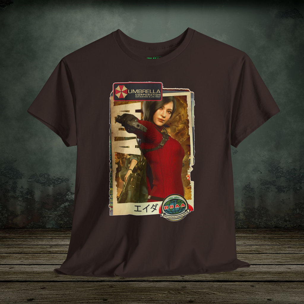Ada Wong - Vintage Retro Gaming T-Shirt - SukiPrime