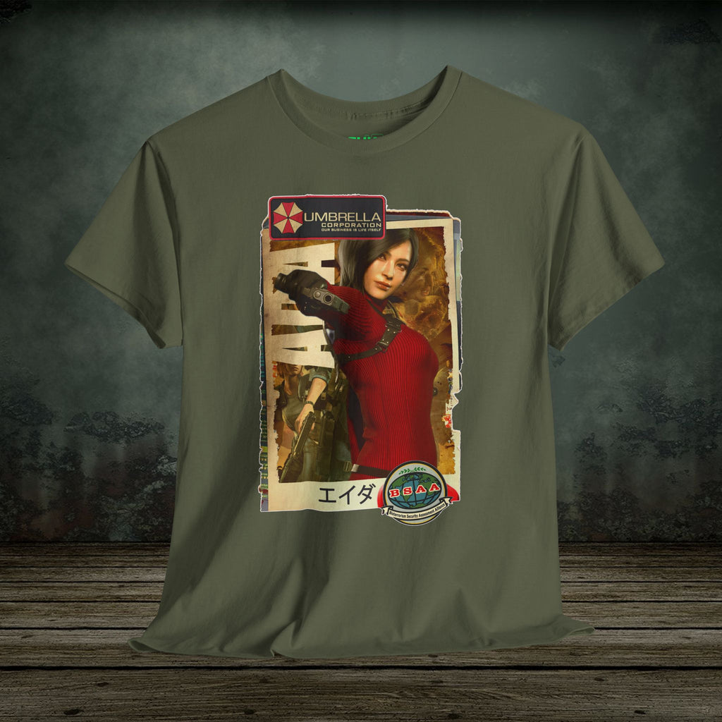 Ada Wong - Vintage Retro Gaming T-Shirt - SukiPrime
