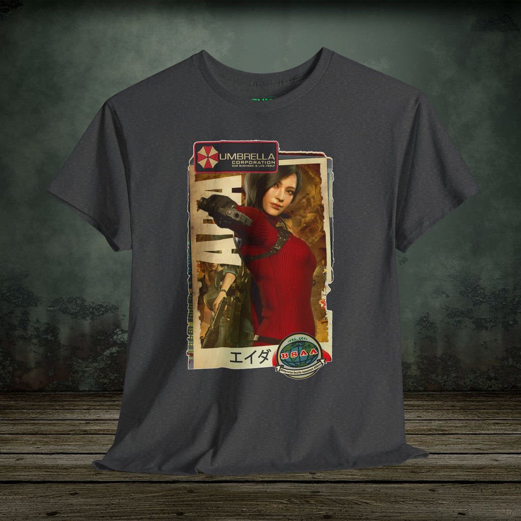 Ada Wong - Vintage Retro Gaming T-Shirt - SukiPrime