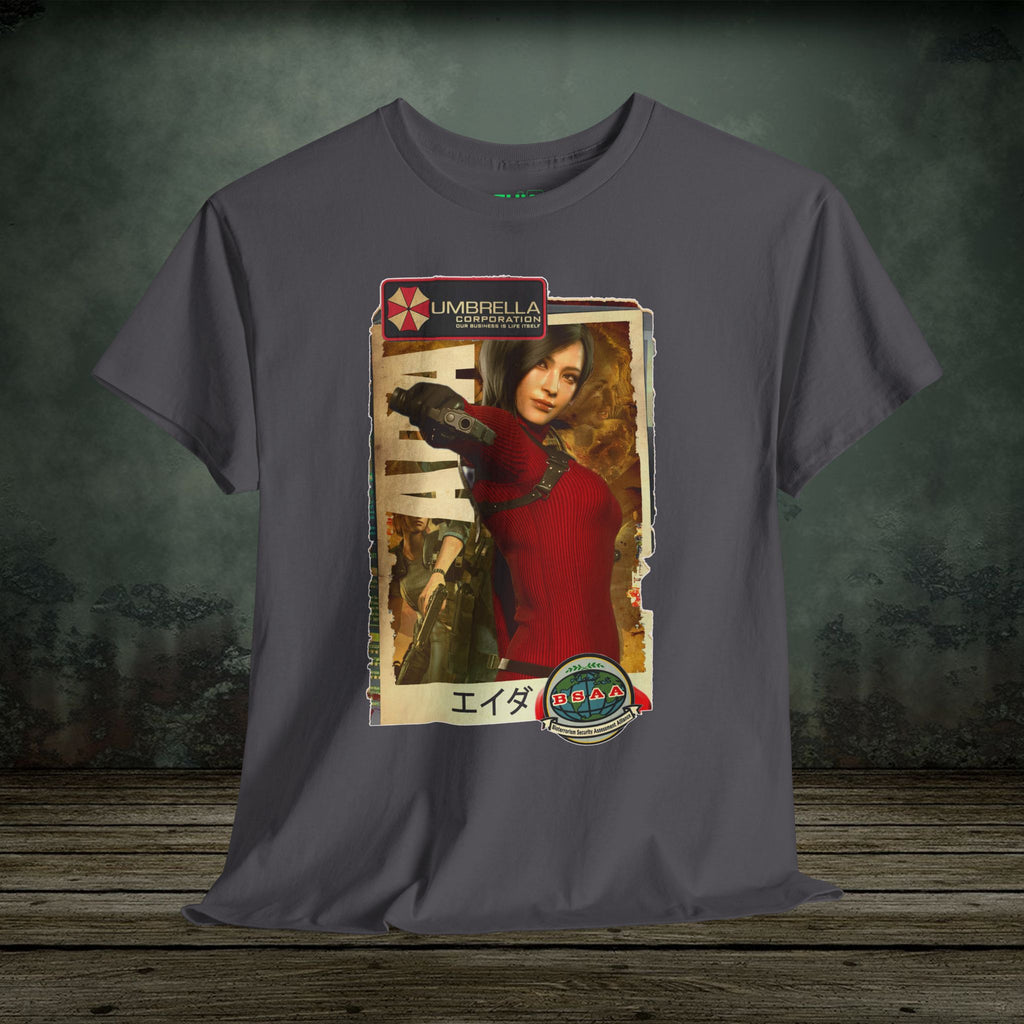 Ada Wong - Vintage Retro Gaming T-Shirt - SukiPrime