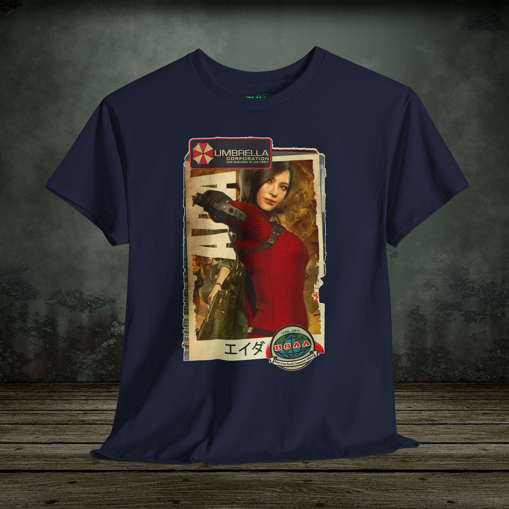 Ada Wong - Vintage Retro Gaming T-Shirt - SukiPrime