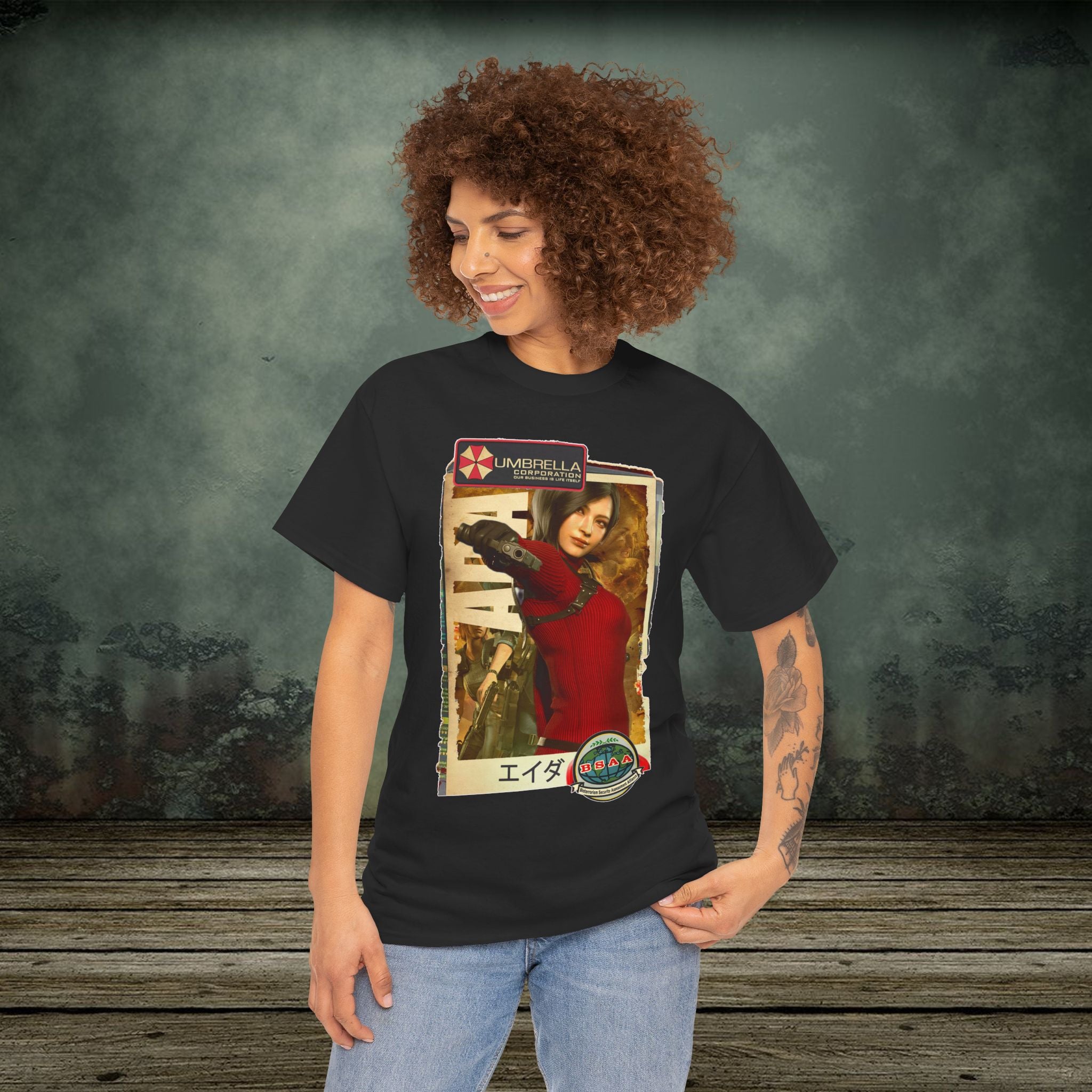 Ada Wong - Vintage Retro Gaming T-Shirt - SukiPrime