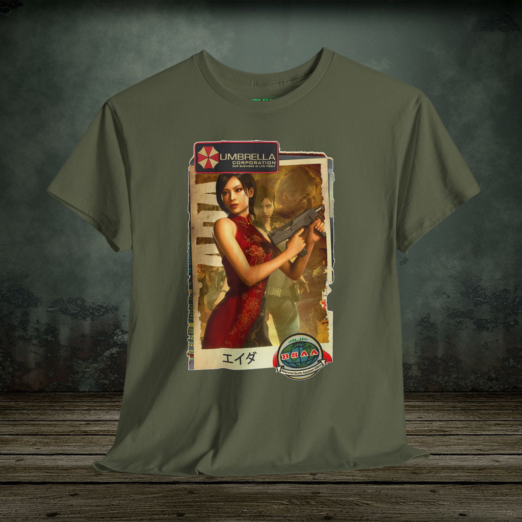 Ada Wong - Vintage Retro Gaming T-Shirt - SukiPrime